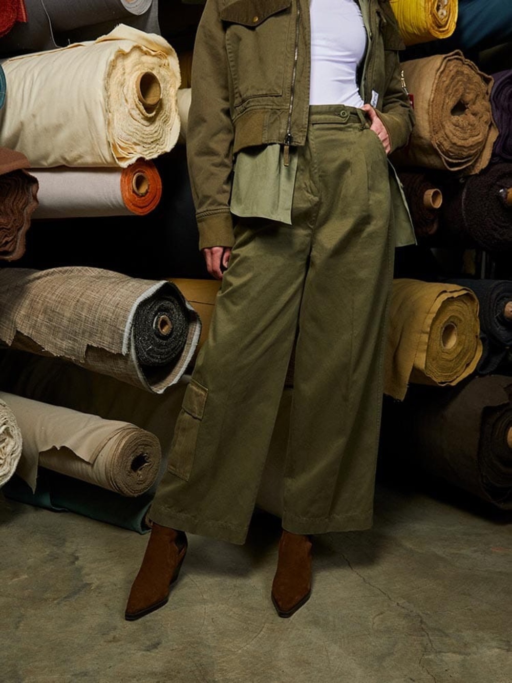 WIDE LEG PANT WOMENS 25/26